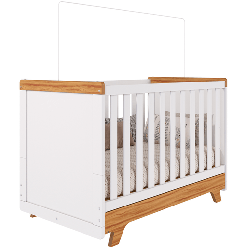 Berço Americano 2 em 1 Mini Cama Retrô