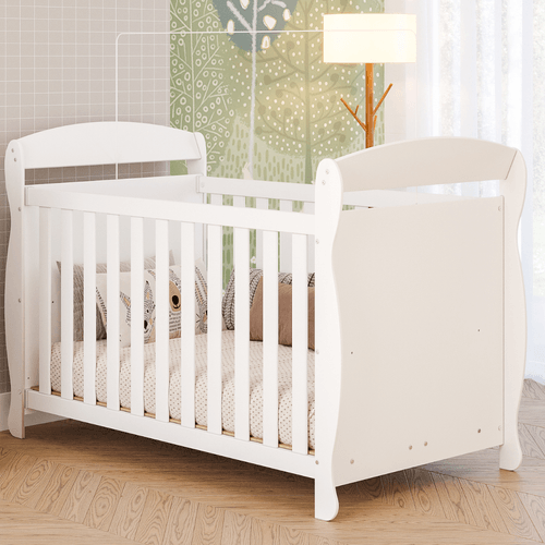Berço Americano Marquesa 3 Em 1 100% MDF com Colchão